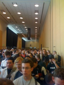more waiting for the keynote