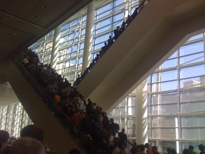 going up the escalator (keynote again)