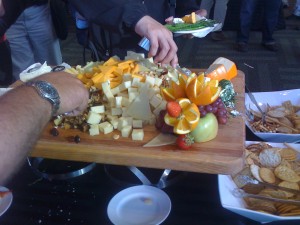 more reception food